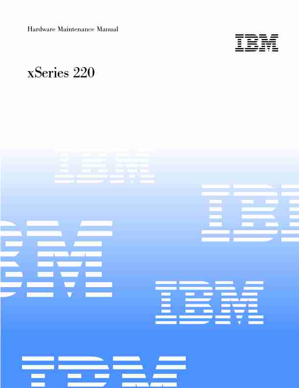 IBM Computer Hardware XSERIES 220-page_pdf